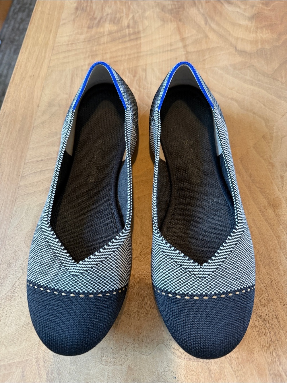 Rothy’s The Round Toe Flats Cap Toe Size 7.5 - Picture 8 of 8